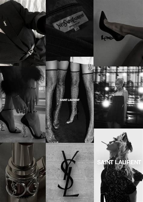 yves saint laurent black models|yves Saint Laurent aesthetic.